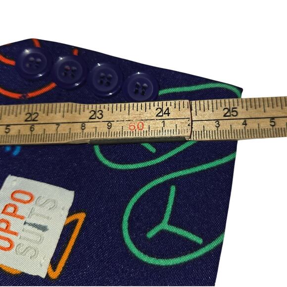 OppoSuits Mens US42 Beach Party Neon Print Blazer Jacket EU52 Summer Novelty AOP - Picture 12 of 16